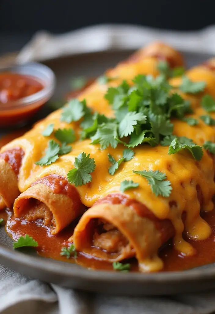 25 Chicken and Enchilada Sauce Recipes That Bring the Heat 1 25 Chicken and Enchilada Sauce Recipes That Bring the Heat - 1. Spicy Chicken Enchiladas with Homemade Red Sauce