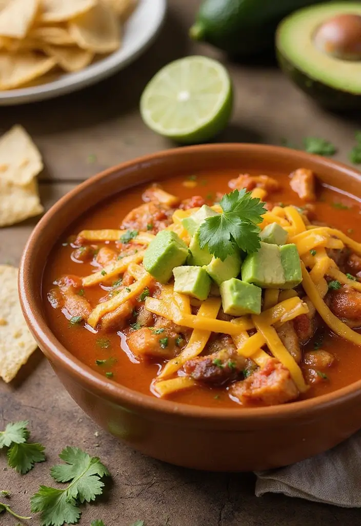 25 Chicken and Enchilada Sauce Recipes That Bring the Heat 96 25 Chicken and Enchilada Sauce Recipes That Bring the Heat - 16. Chicken Enchilada Soup