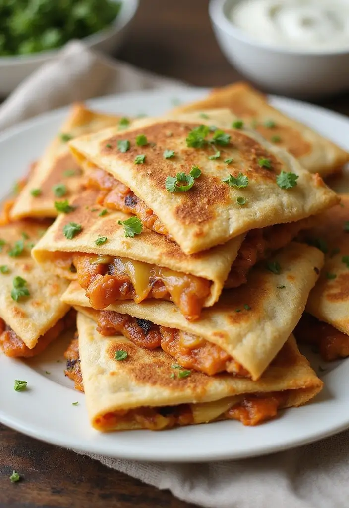 25 Chicken and Enchilada Sauce Recipes That Bring the Heat 103 25 Chicken and Enchilada Sauce Recipes That Bring the Heat - 17. Chicken Enchilada Quesadillas
