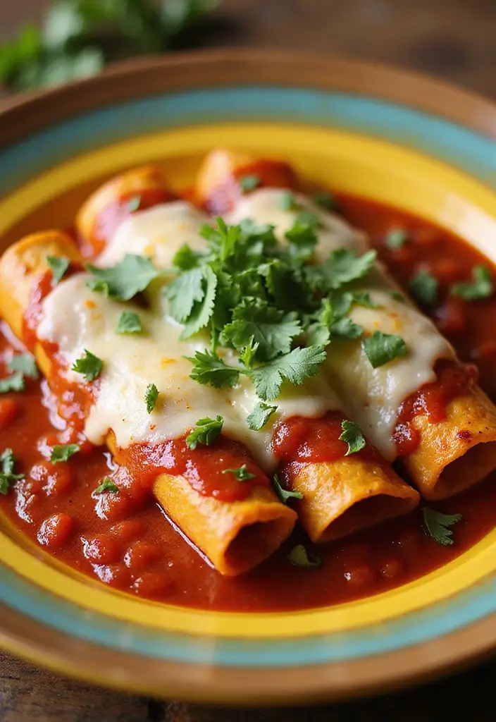 25 Chicken and Enchilada Sauce Recipes That Bring the Heat 110 25 Chicken and Enchilada Sauce Recipes That Bring the Heat - 18. Enchiladas Rojas with Chicken