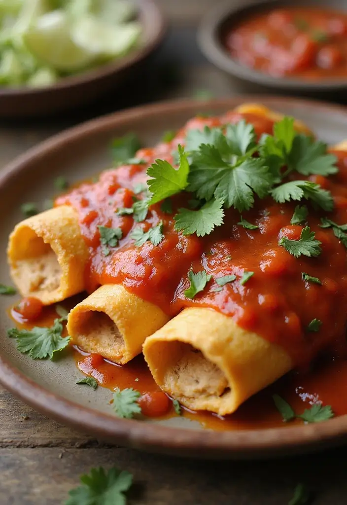 25 Chicken and Enchilada Sauce Recipes That Bring the Heat 152 25 Chicken and Enchilada Sauce Recipes That Bring the Heat - 24. Chicken Enchiladas with Roasted Tomato Sauce
