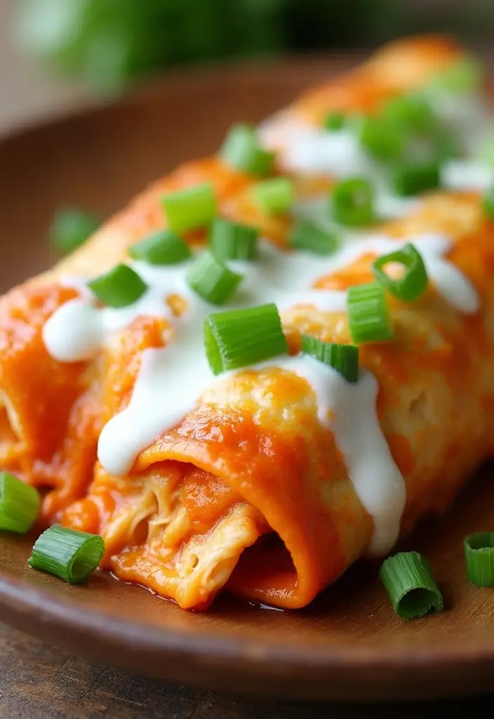 25 Chicken and Enchilada Sauce Recipes That Bring the Heat 30 25 Chicken and Enchilada Sauce Recipes That Bring the Heat - 6. Buffalo Chicken Enchiladas