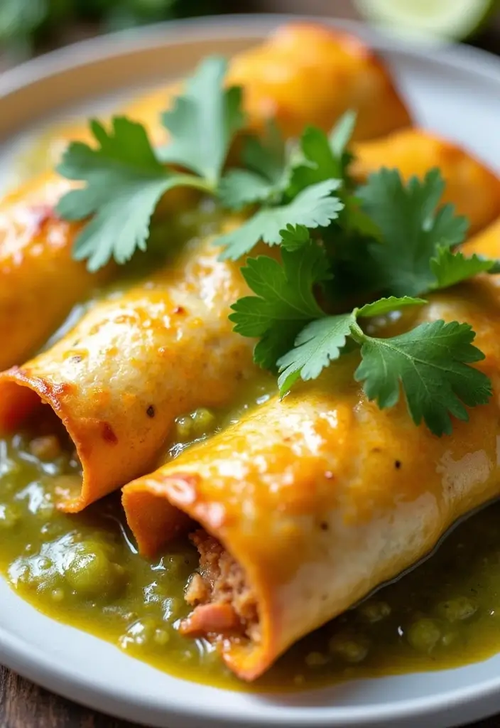 25 Chicken and Enchilada Sauce Recipes That Bring the Heat 44 25 Chicken and Enchilada Sauce Recipes That Bring the Heat - 8. Salsa Verde Chicken Enchiladas