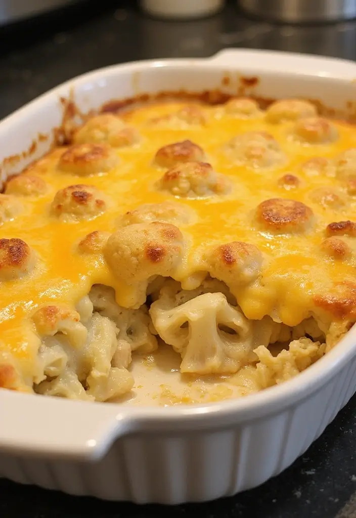 25 Cream of Chicken Sauce Recipes for Cozy Homemade Dinners 65 25 Cream of Chicken Sauce Recipes for Cozy Homemade Dinners - 11. Creamy Chicken and Cauliflower Casserole