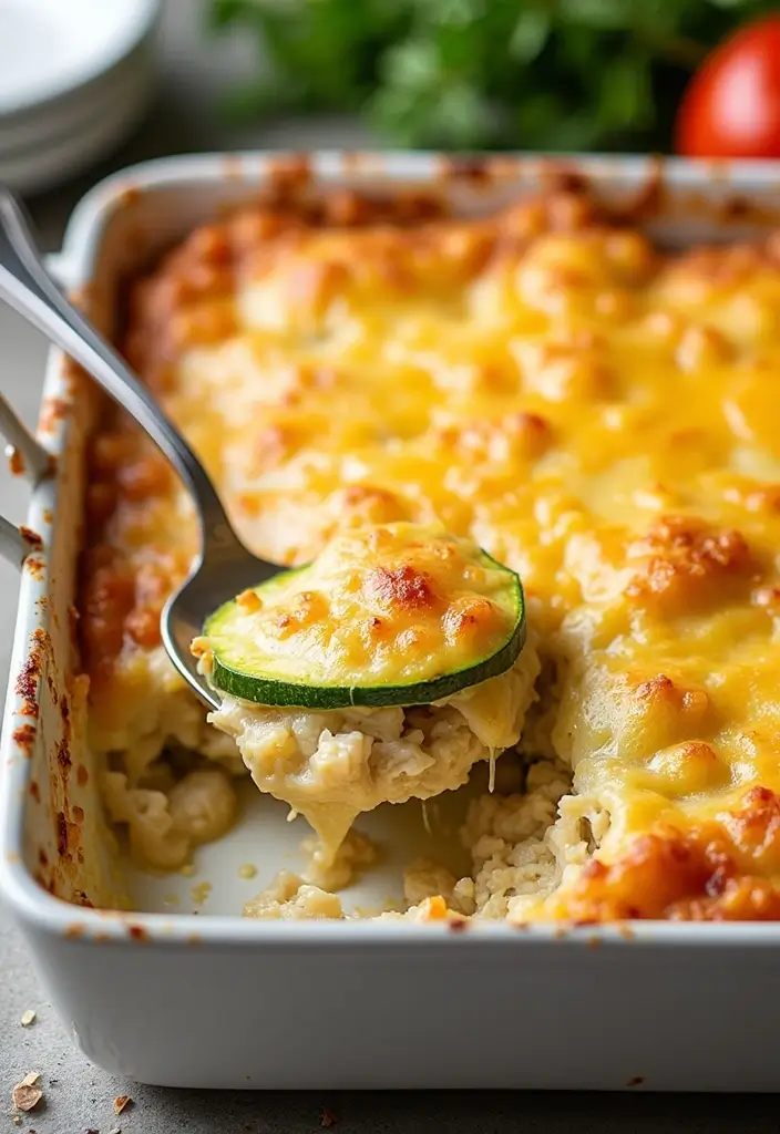 25 Cream of Chicken Sauce Recipes for Cozy Homemade Dinners 105 25 Cream of Chicken Sauce Recipes for Cozy Homemade Dinners - 17. Creamy Chicken and Zucchini Bake