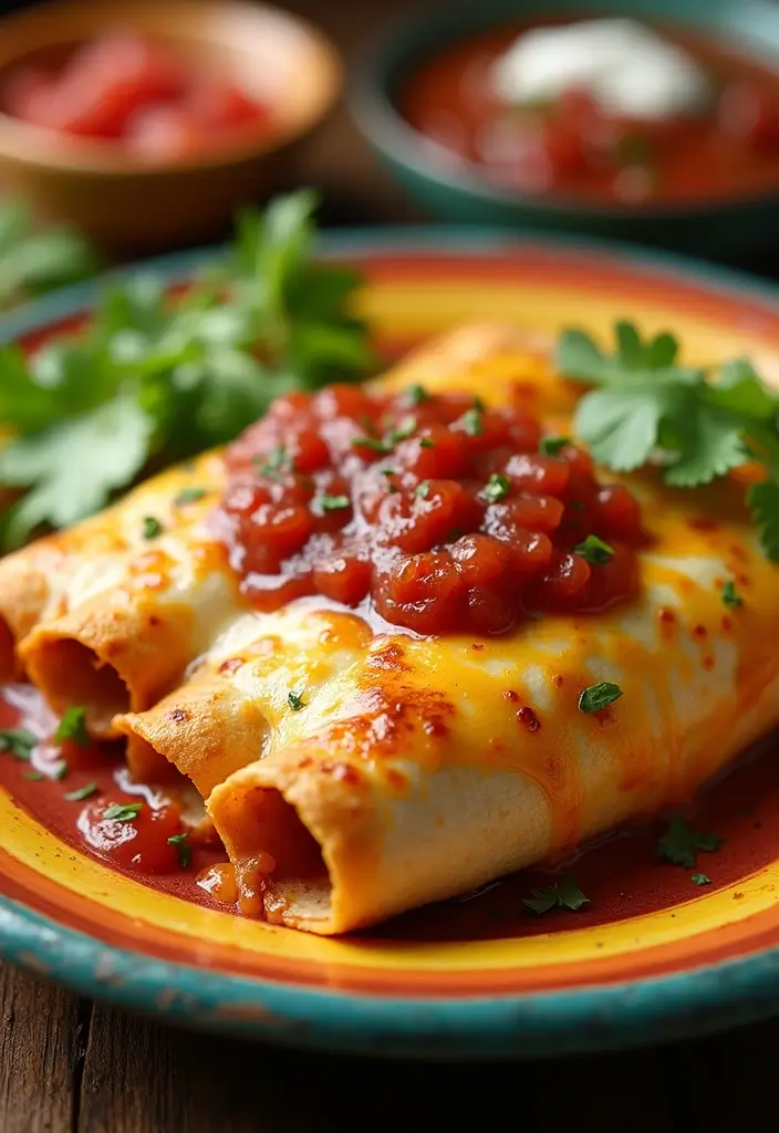 25 Cream of Chicken Sauce Recipes for Cozy Homemade Dinners 22 25 Cream of Chicken Sauce Recipes for Cozy Homemade Dinners - 4. Creamy Chicken Enchiladas