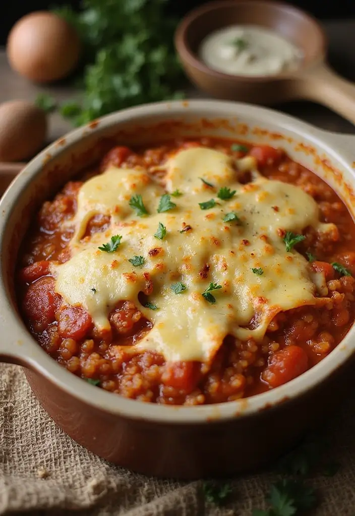 25 Dinner Recipes with Tomato Sauce for Busy Evenings 64 25 Dinner Recipes with Tomato Sauce for Busy Evenings - 10. Cheesy Tomato Sauce Quinoa Bake