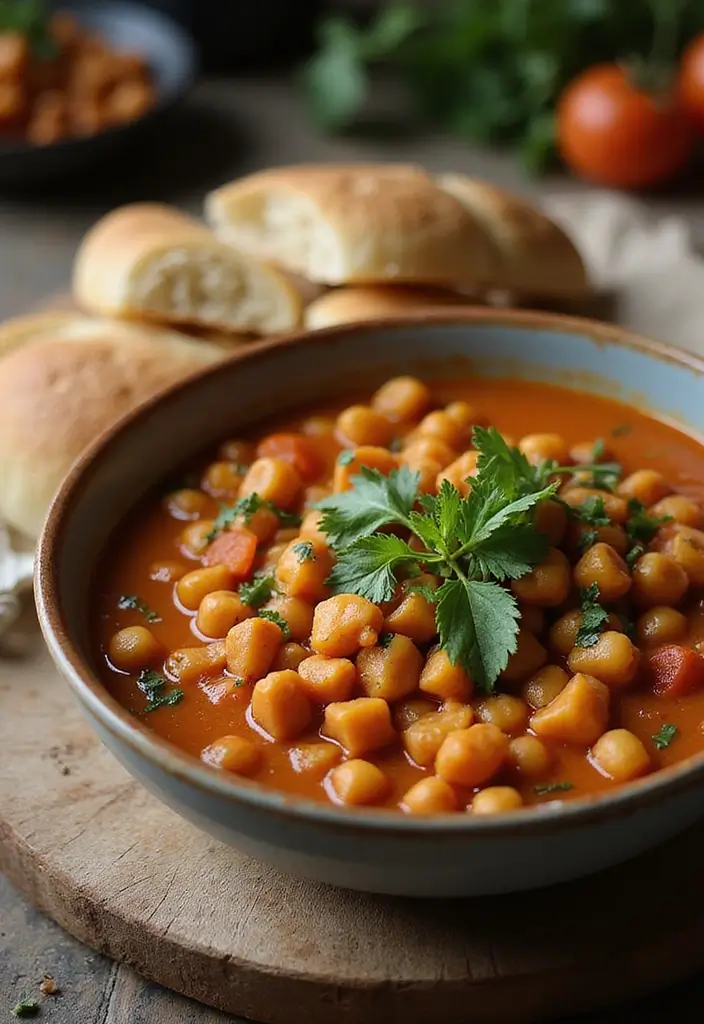 25 Dinner Recipes with Tomato Sauce for Busy Evenings 76 25 Dinner Recipes with Tomato Sauce for Busy Evenings - 12. Simple Tomato and Chickpea Stew