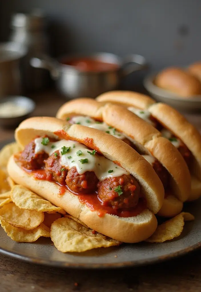 25 Dinner Recipes with Tomato Sauce for Busy Evenings 102 25 Dinner Recipes with Tomato Sauce for Busy Evenings - 16. Tomato Sauce and Meatball Subs