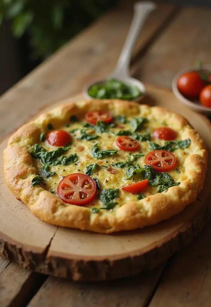 25 Dinner Recipes with Tomato Sauce for Busy Evenings 130 25 Dinner Recipes with Tomato Sauce for Busy Evenings - 20. Tomato and Spinach Frittata