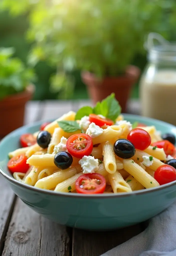 25 Dinner Recipes with Tomato Sauce for Busy Evenings 137 25 Dinner Recipes with Tomato Sauce for Busy Evenings - 21. Mediterranean Tomato Pasta Salad
