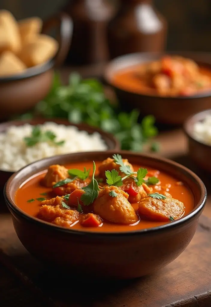 25 Dinner Recipes with Tomato Sauce for Busy Evenings 57 25 Dinner Recipes with Tomato Sauce for Busy Evenings - 9. Tomato and Chicken Curry