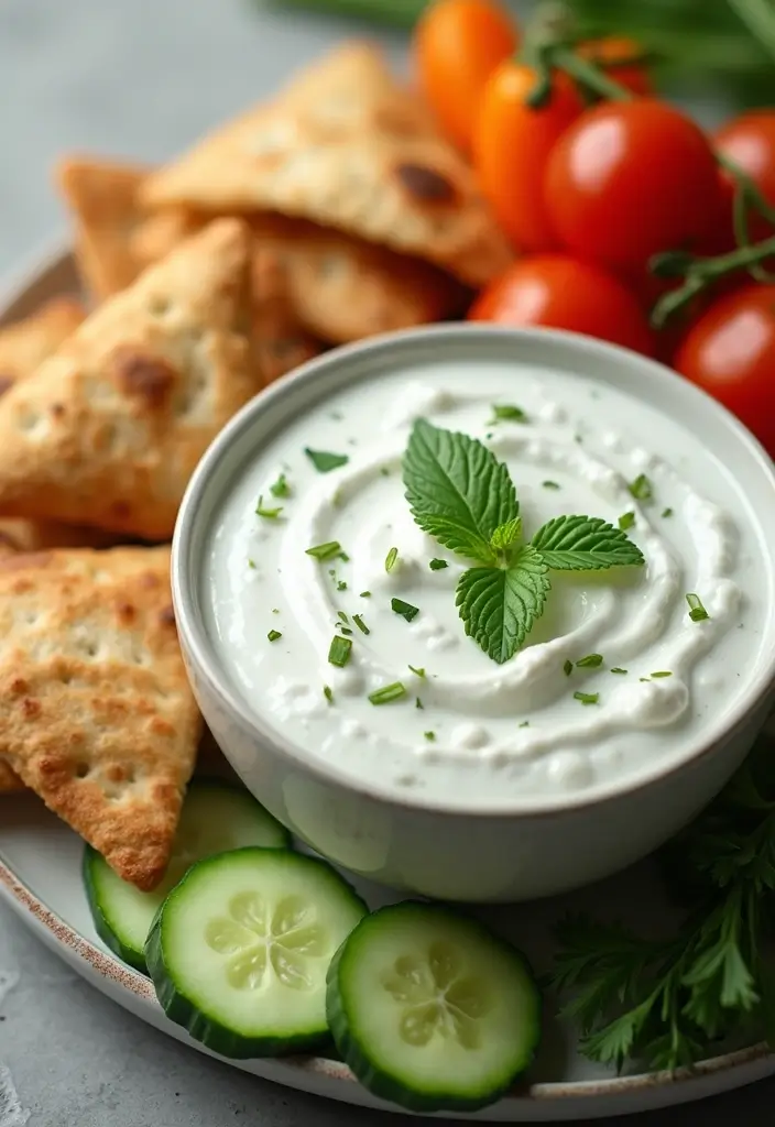 25 Dipping Sauce Recipes for Chips That Everyone Will Love 62 25 Dipping Sauce Recipes for Chips That Everyone Will Love - 10. Tzatziki Sauce