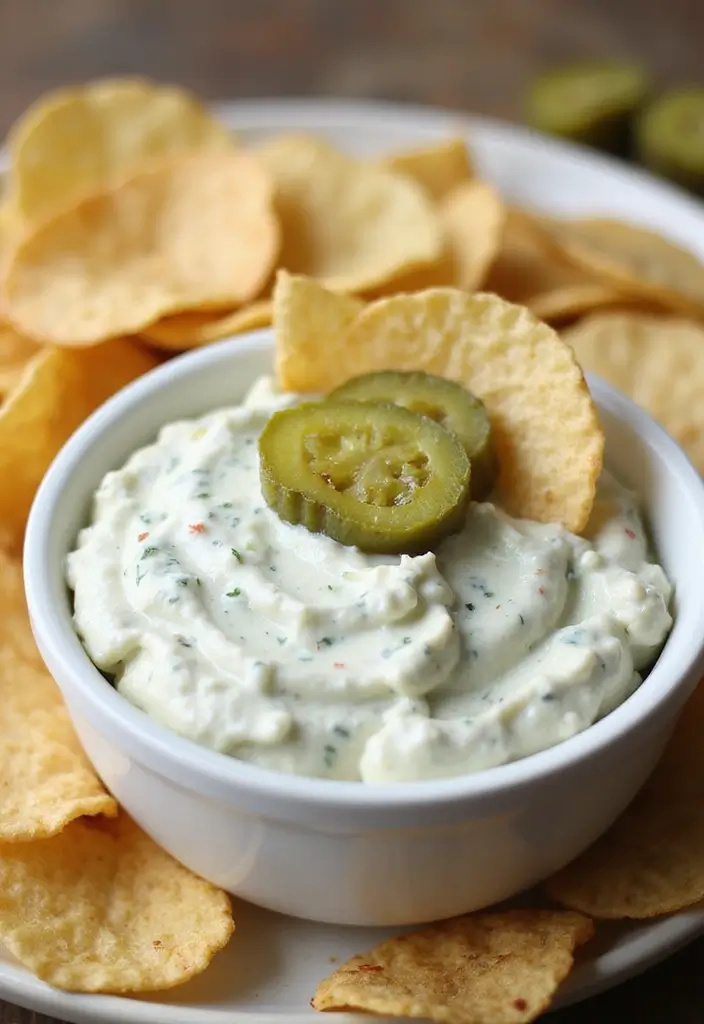 25 Dipping Sauce Recipes for Chips That Everyone Will Love 99 25 Dipping Sauce Recipes for Chips That Everyone Will Love - 15. Dill Pickle Dip