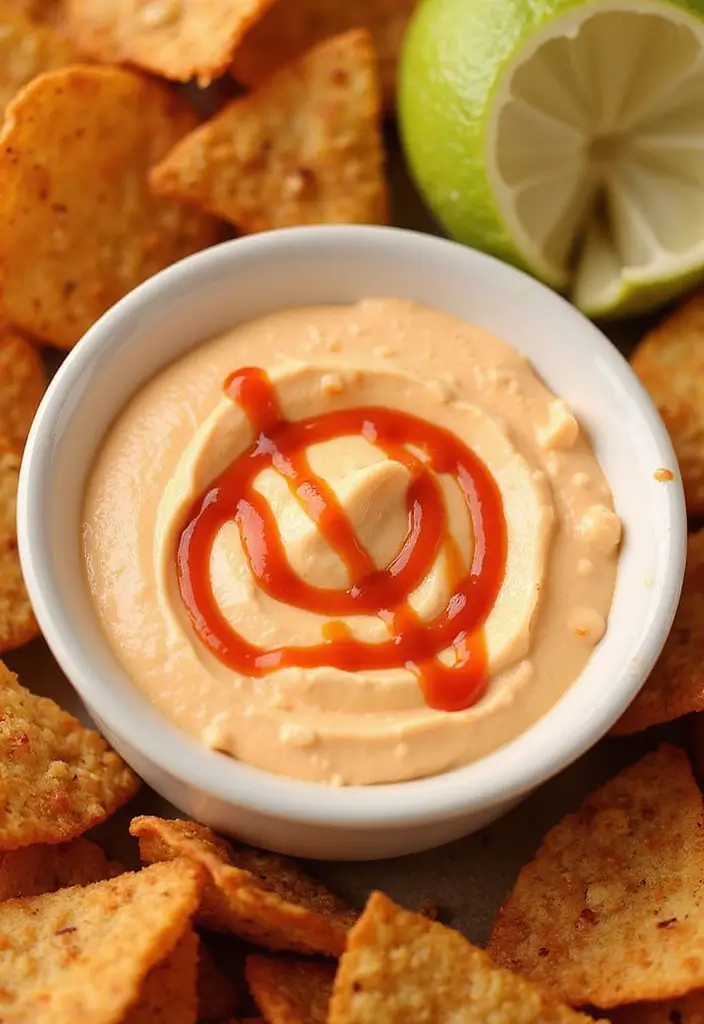 25 Dipping Sauce Recipes for Chips That Everyone Will Love 8 25 Dipping Sauce Recipes for Chips That Everyone Will Love - 2. Spicy Sriracha Mayo