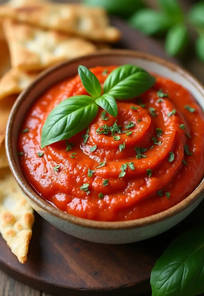 25 Dipping Sauce Recipes for Chips That Everyone Will Love 141 25 Dipping Sauce Recipes for Chips That Everyone Will Love - 21. Tomato Basil Dip