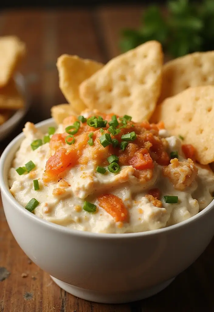 25 Dipping Sauce Recipes for Chips That Everyone Will Love 160 25 Dipping Sauce Recipes for Chips That Everyone Will Love - 24. Crab Rangoon Dip