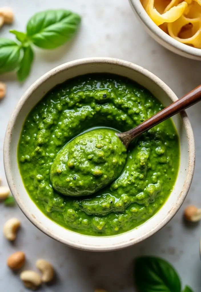 25 Gluten Free Pasta Sauce Recipes for Every Craving 15 25 Gluten Free Pasta Sauce Recipes for Every Craving - 3. Pesto Genovese