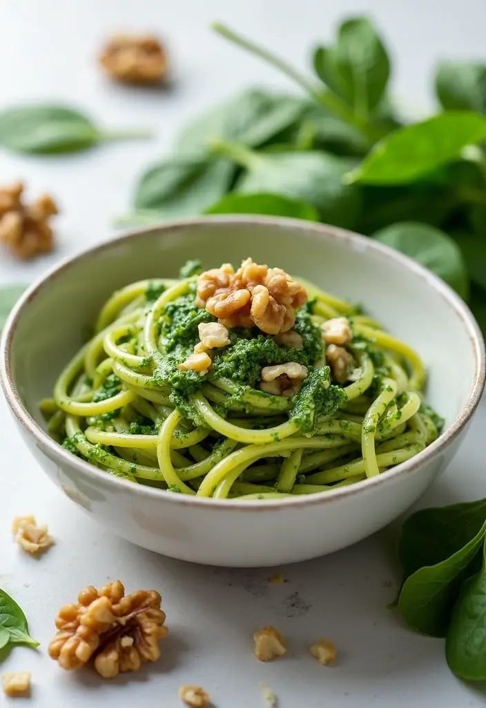 25 Gluten Free Pasta Sauce Recipes for Every Craving 36 25 Gluten Free Pasta Sauce Recipes for Every Craving - 6. Spinach and Walnut Sauce