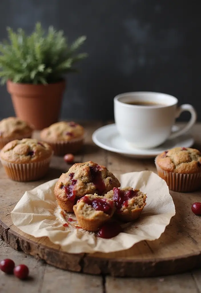 25 Leftover Cranberry Sauce Recipes for Creative Desserts 1 25 Leftover Cranberry Sauce Recipes for Creative Desserts - 1. Cranberry Sauce Muffins