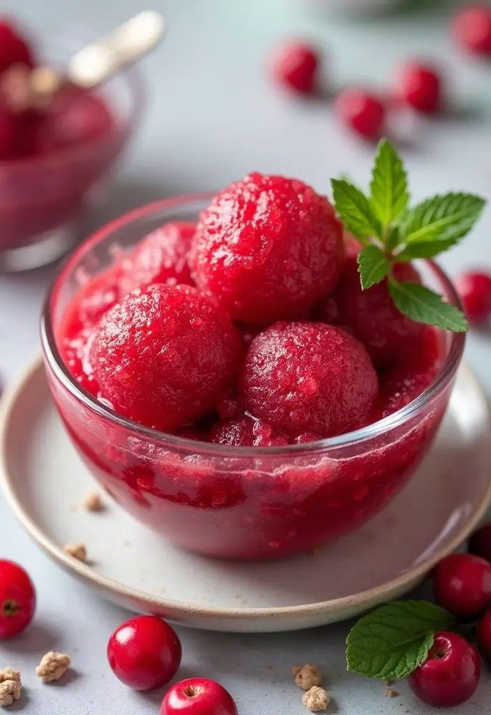 25 Leftover Cranberry Sauce Recipes for Creative Desserts 137 25 Leftover Cranberry Sauce Recipes for Creative Desserts - 21. Cranberry Sauce Granita