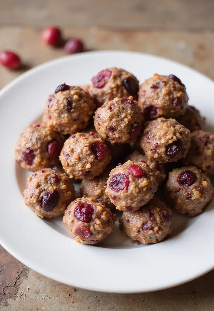 25 Leftover Cranberry Sauce Recipes for Creative Desserts 151 25 Leftover Cranberry Sauce Recipes for Creative Desserts - 23. Cranberry Sauce Energy Bites