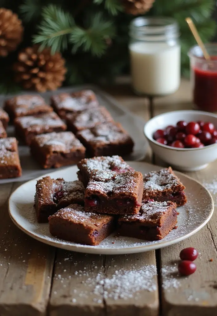 25 Leftover Cranberry Sauce Recipes for Creative Desserts 13 25 Leftover Cranberry Sauce Recipes for Creative Desserts - 3. Cranberry Sauce Brownies