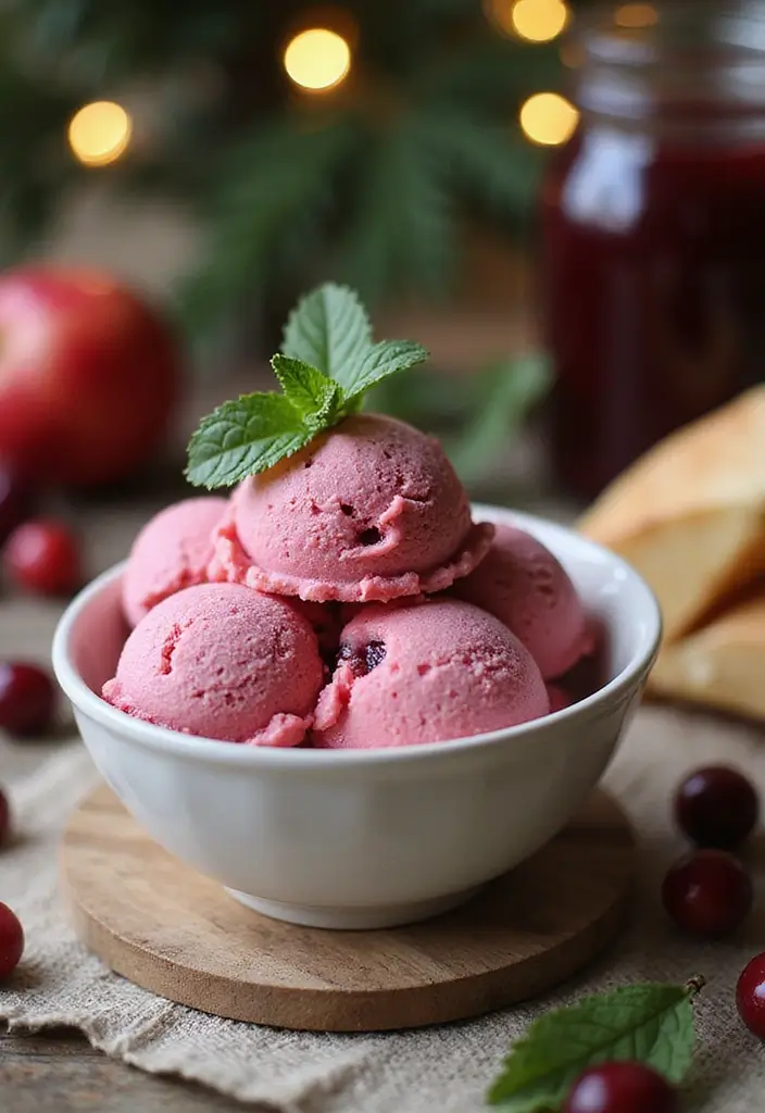 25 Leftover Cranberry Sauce Recipes for Creative Desserts 34 25 Leftover Cranberry Sauce Recipes for Creative Desserts - 6. Cranberry Sauce Ice Cream