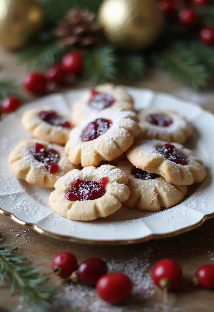 25 Leftover Cranberry Sauce Recipes for Creative Desserts 46 25 Leftover Cranberry Sauce Recipes for Creative Desserts - 8. Cranberry Sauce Shortbread Cookies