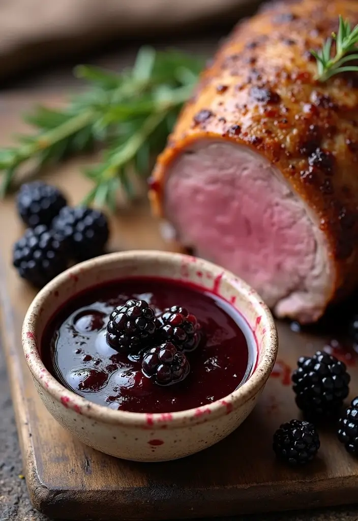 25 Leg of Lamb Sauce Recipes for Special Occasions 93 25 Leg of Lamb Sauce Recipes for Special Occasions - 15. Blackberry Port Sauce