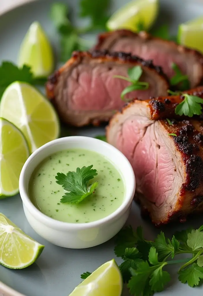 25 Leg of Lamb Sauce Recipes for Special Occasions 107 25 Leg of Lamb Sauce Recipes for Special Occasions - 17. Cilantro Lime Sauce