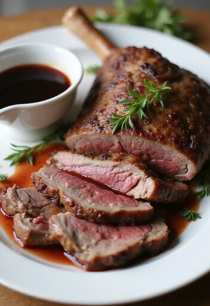 25 Leg of Lamb Sauce Recipes for Special Occasions 13 25 Leg of Lamb Sauce Recipes for Special Occasions - 3. Savory Red Wine Reduction