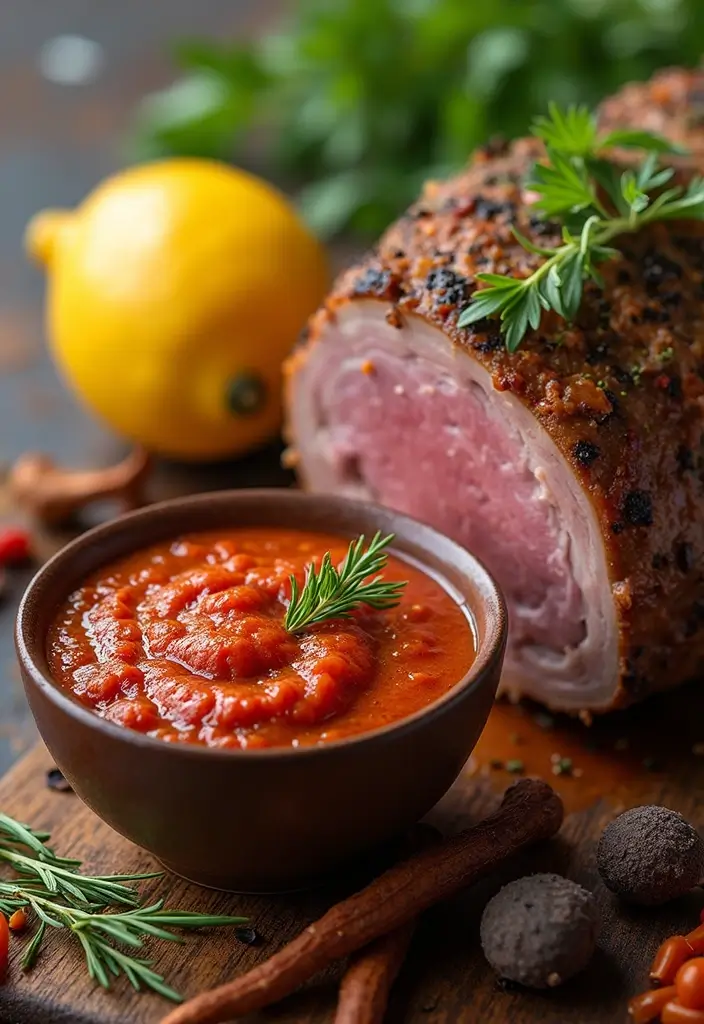 25 Leg of Lamb Sauce Recipes for Special Occasions 18 25 Leg of Lamb Sauce Recipes for Special Occasions - 4. Spicy Harissa Sauce