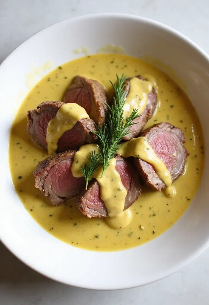 25 Leg of Lamb Sauce Recipes for Special Occasions 25 25 Leg of Lamb Sauce Recipes for Special Occasions - 5. Creamy Mustard and Herb Sauce