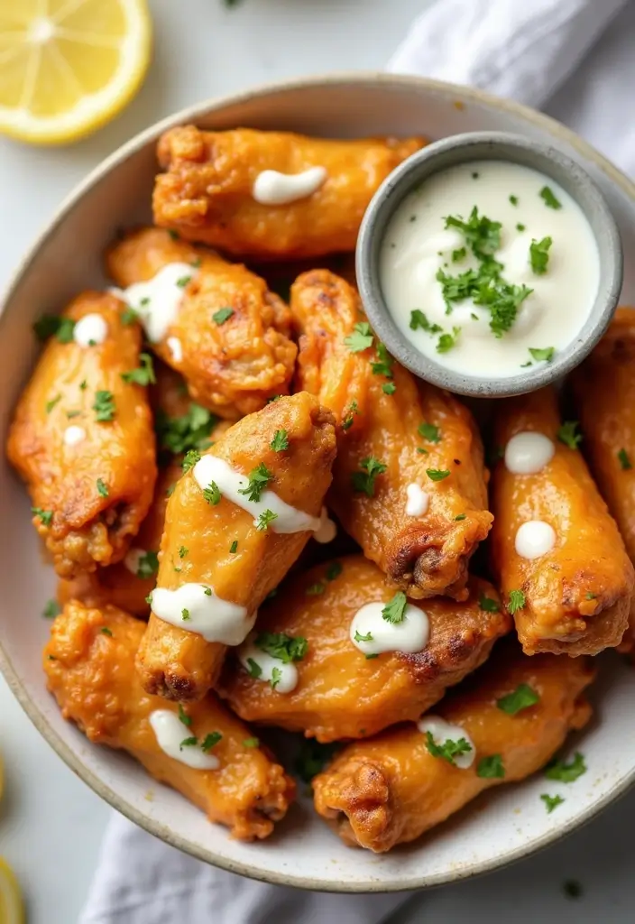 25 Lemon Pepper Wing Sauce Recipes to Spice Up Dinner 92 25 Lemon Pepper Wing Sauce Recipes to Spice Up Dinner - 14. Lemon Pepper Ranch Wing Sauce