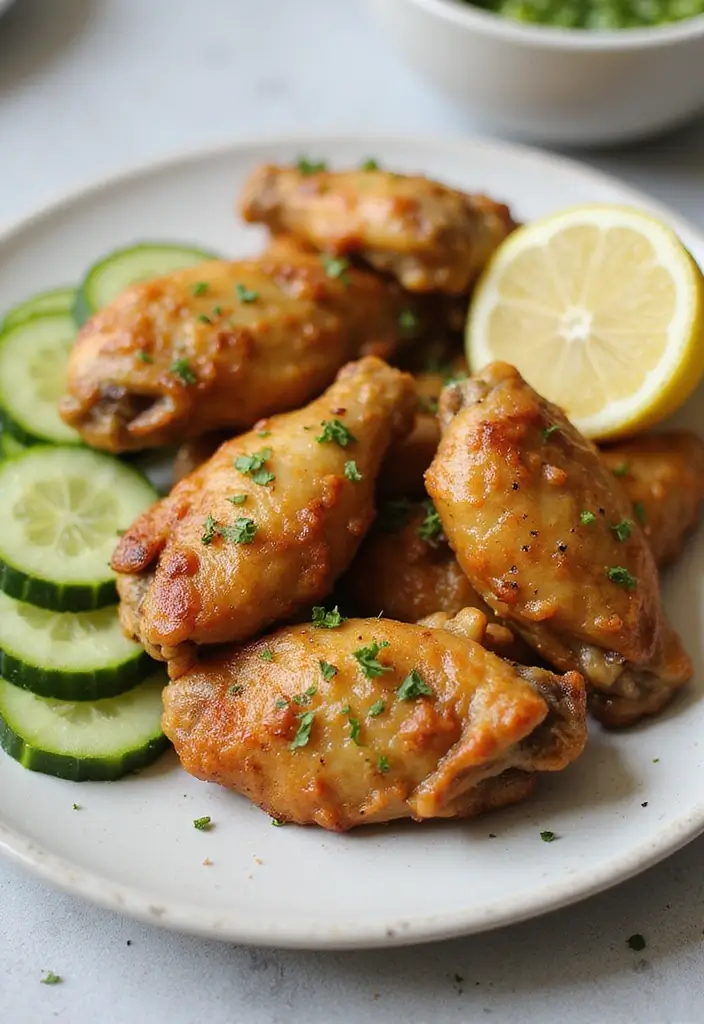 25 Lemon Pepper Wing Sauce Recipes to Spice Up Dinner 133 25 Lemon Pepper Wing Sauce Recipes to Spice Up Dinner - 21. Lemon Pepper Cucumber Wing Sauce