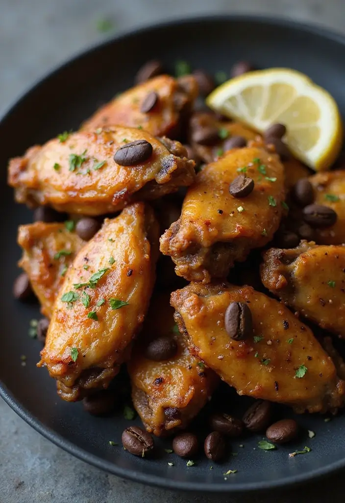 25 Lemon Pepper Wing Sauce Recipes to Spice Up Dinner 147 25 Lemon Pepper Wing Sauce Recipes to Spice Up Dinner - 23. Lemon Pepper Coffee Wing Sauce