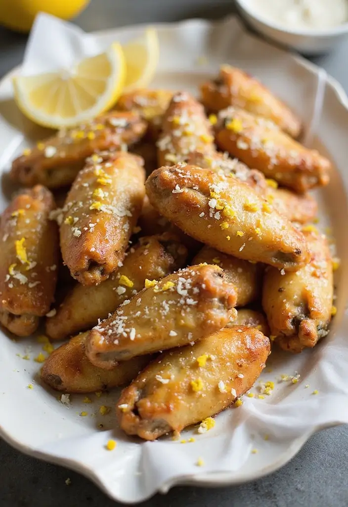 25 Lemon Pepper Wing Sauce Recipes to Spice Up Dinner 22 25 Lemon Pepper Wing Sauce Recipes to Spice Up Dinner - 4. Lemon Pepper Parmesan Wing Sauce