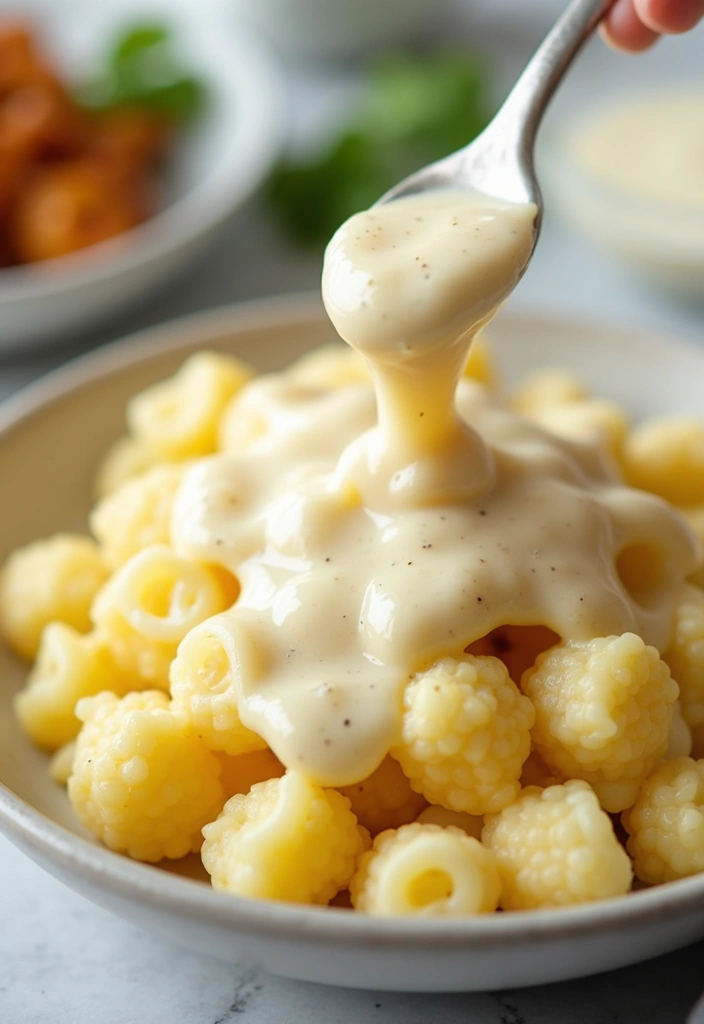 25 Low Calorie Pasta Sauce Recipes That Still Taste Great 62 25 Low Calorie Pasta Sauce Recipes That Still Taste Great - 10. Creamy Cauliflower Sauce