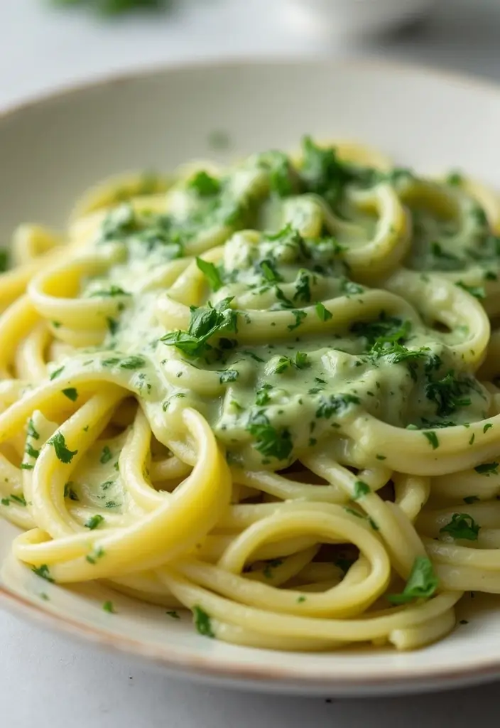 25 Low Calorie Pasta Sauce Recipes That Still Taste Great 107 25 Low Calorie Pasta Sauce Recipes That Still Taste Great - 17. Green Goddess Sauce