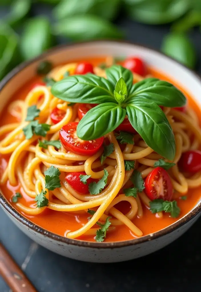 25 Low Calorie Pasta Sauce Recipes That Still Taste Great 157 25 Low Calorie Pasta Sauce Recipes That Still Taste Great - 25. Thai Basil Sauce