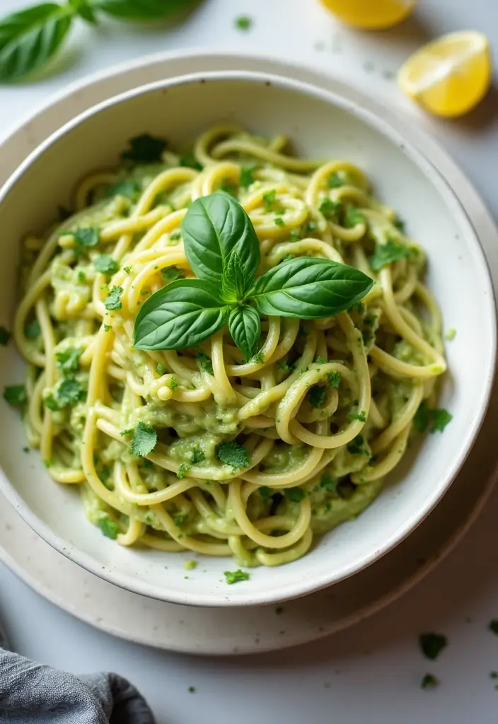 25 Pasta Recipes Without Tomato Sauce for a Fresh Twist 62 25 Pasta Recipes Without Tomato Sauce for a Fresh Twist - 10. Avocado Pasta with Lemon