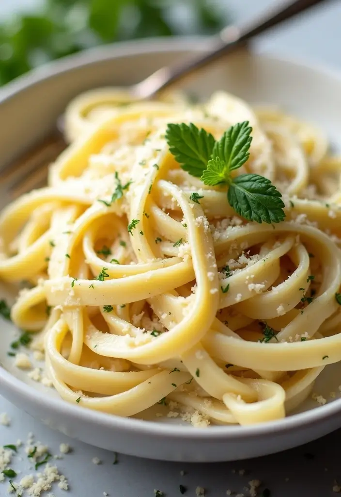 25 Pasta Recipes Without Tomato Sauce for a Fresh Twist 130 25 Pasta Recipes Without Tomato Sauce for a Fresh Twist - 20. Fettuccine Alfredo with Cauliflower