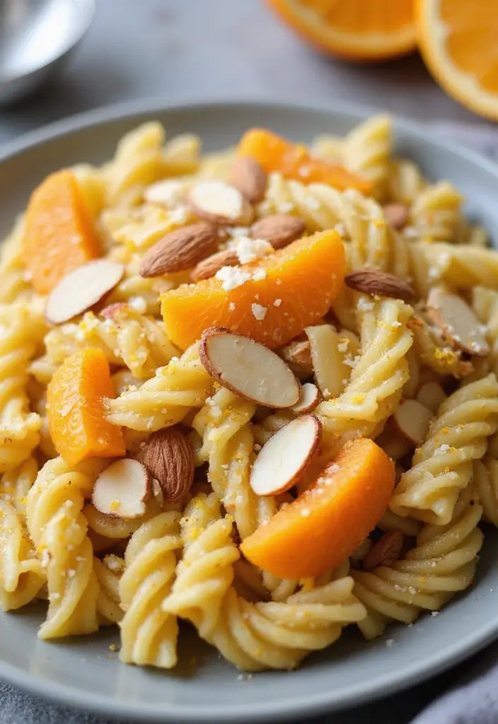 25 Pasta Recipes Without Tomato Sauce for a Fresh Twist 158 25 Pasta Recipes Without Tomato Sauce for a Fresh Twist - 24. Orange Zest and Almond Pasta