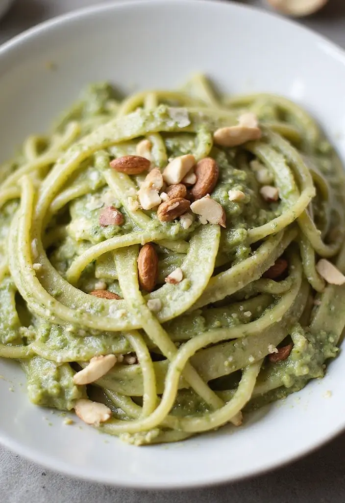 25 Pasta Recipes Without Tomato Sauce for a Fresh Twist 165 25 Pasta Recipes Without Tomato Sauce for a Fresh Twist - 25. Pesto and Cream Cheese Pasta