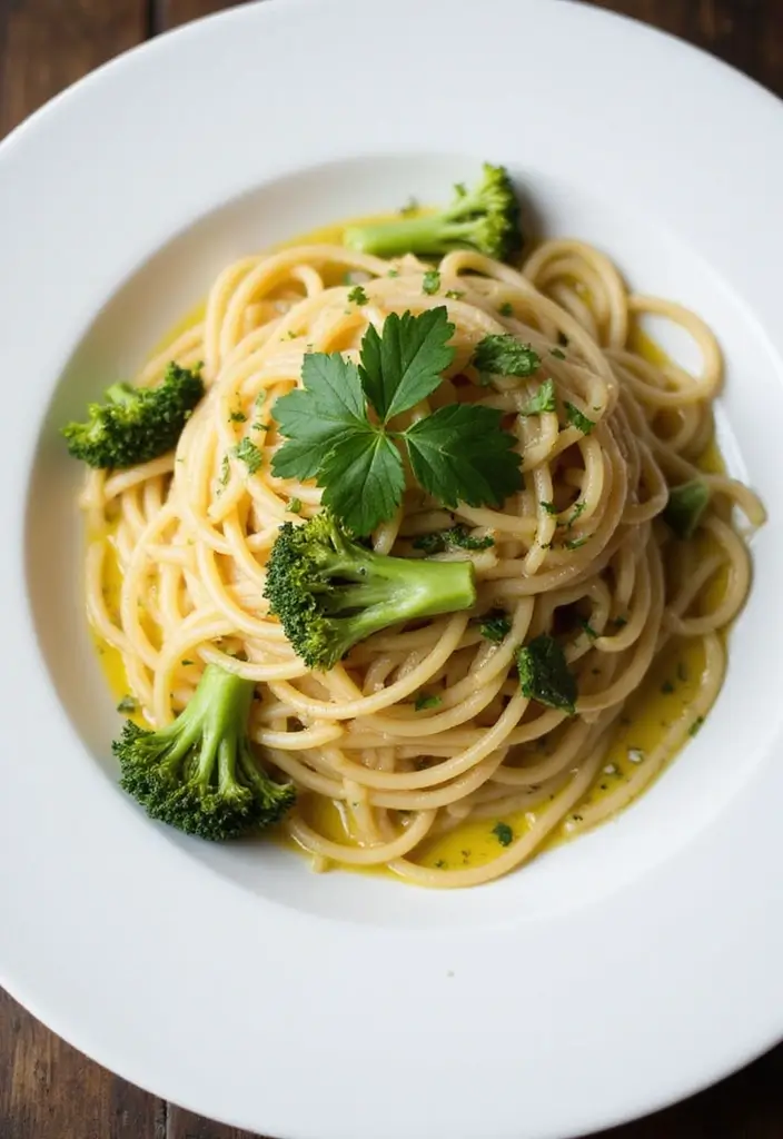 25 Pasta Recipes Without Tomato Sauce for a Fresh Twist 20 25 Pasta Recipes Without Tomato Sauce for a Fresh Twist - 4. Aglio e Olio with Broccoli