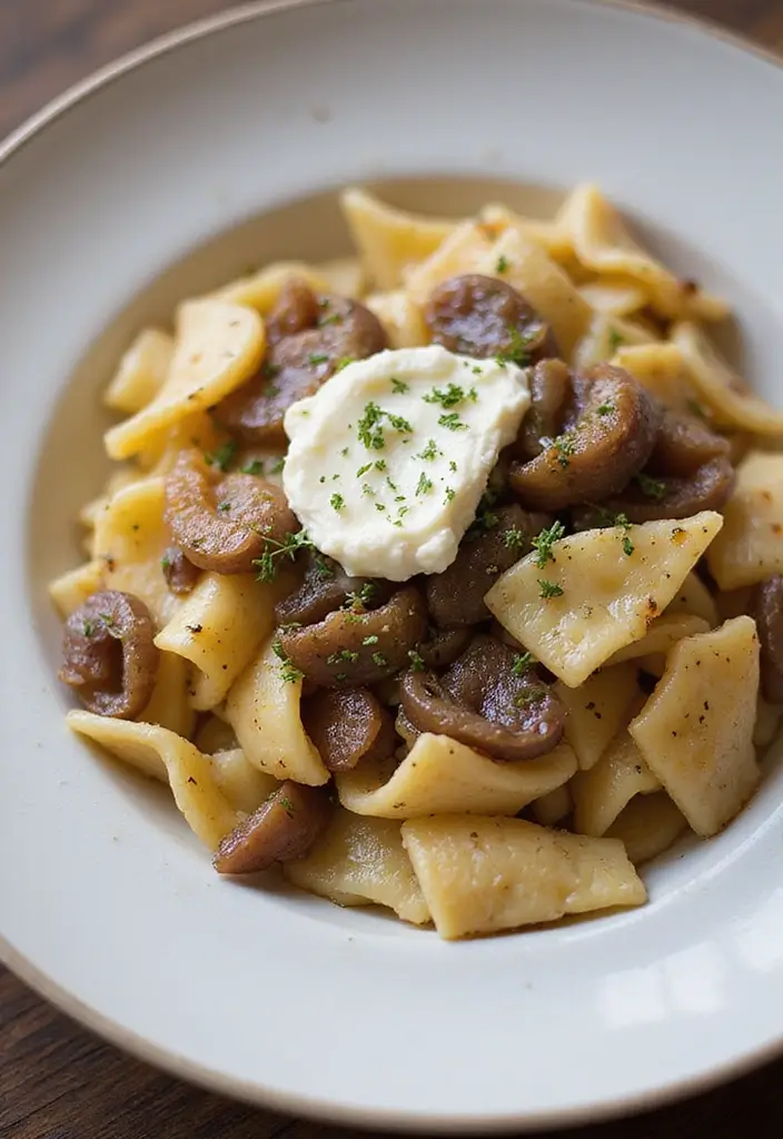 25 Pasta Recipes Without Tomato Sauce for a Fresh Twist 34 25 Pasta Recipes Without Tomato Sauce for a Fresh Twist - 6. Caramelized Onion and Goat Cheese Pasta