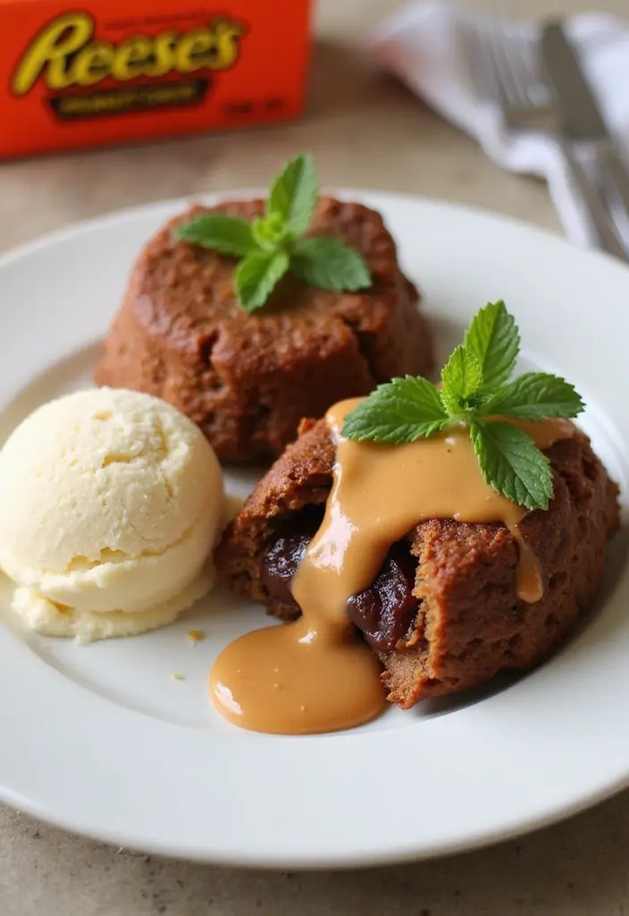 25+ Recipes Using Reese’s Peanut Butter Sauce for Dessert Lovers 85 25+ Recipes Using Reese’s Peanut Butter Sauce for Dessert Lovers - 13. Reese’s Peanut Butter Sauce Lava Cake