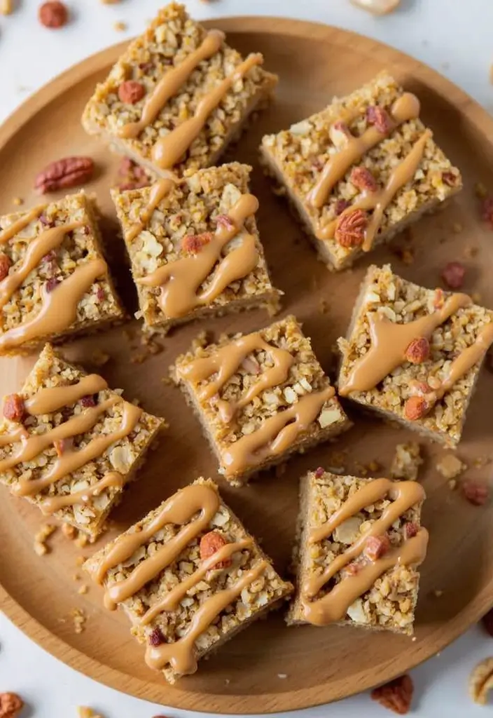 25+ Recipes Using Reese’s Peanut Butter Sauce for Dessert Lovers 107 25+ Recipes Using Reese’s Peanut Butter Sauce for Dessert Lovers - 17. Reese's Peanut Butter Sauce Granola Bars