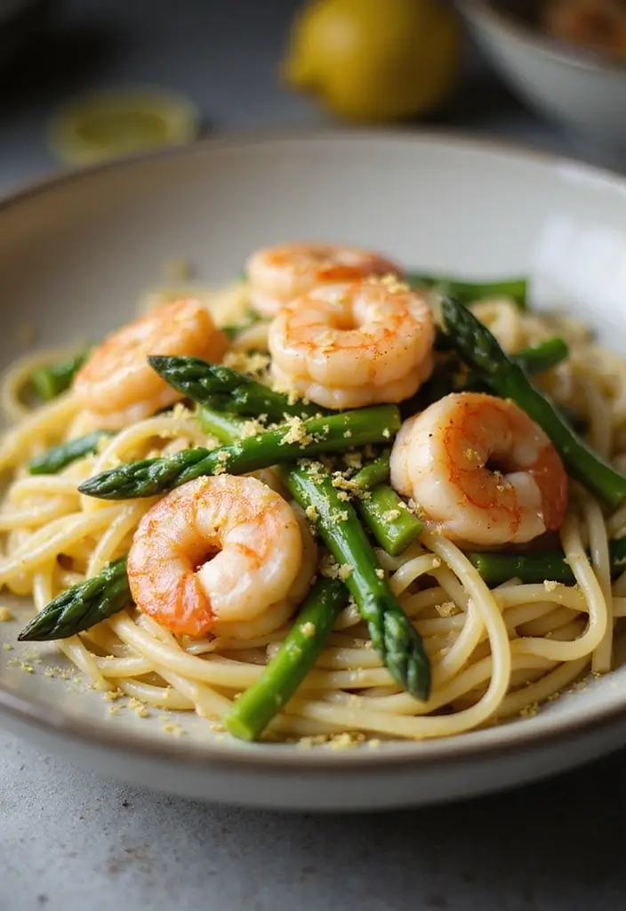 25 Recipes with Alfredo Sauce for Rich Creamy Dinners 98 25 Recipes with Alfredo Sauce for Rich Creamy Dinners - 16. Shrimp and Asparagus Alfredo